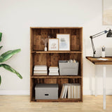 Bookcase Old Wood 80x30x114 cm Engineered Wood 857938