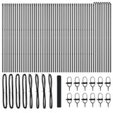 Ground Fix Welded Wire Fence 100 x 1 m PVC-Coated Steel 3351909