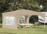 Pop-up Party Tent 290 x 290 x 245 cm Cream 42019856