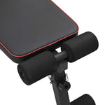 Weight Bench Manual Black 131 x 41 x 110 cm Steel 42007903