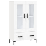 Highboard White 69.5x31x115 cm Engineered Wood 828300