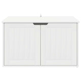 Cat House White 85 x 55 x 50.5 cm Engineered Wood 8000716