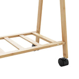 Clothes Rack Natural Bamboo Bamboo Medium Foldable 4008903
