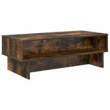 Coffee Table Smoked Oak 100 x 46 x 35 cm Engineered Wood 8000240