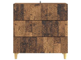 Drawer Cabinet Old Wood 66 x 34.5 x 90 cm Engineered Wood 895073