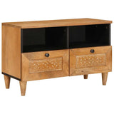 TV Units with Shelf Light Brown 70 x 33 x 46 cm Engineered wood 4018081