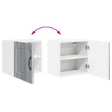Wall Cabinet PORTO Grey Sonoma 40 x 31 x 40 cm Engineered Wood 885237