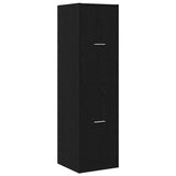 Apothecary Cabinet Black oak 40 x 41 x 144.5 cm Engineered wood 3365623