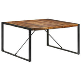 Dining Table 140x140x75 cm Solid Wood 321574