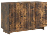 Sideboard Smoked Oak 89 x 34.5 x 80 cm Engineered Wood 893960