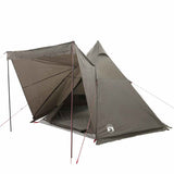 Family Tent Tipi 6-Person Brown Waterproof 4009443