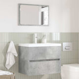Bathroom Furniture Set Concrete Grey 60 x 38.3 x 45 cm 876035