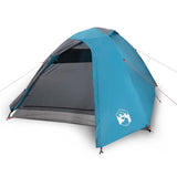 Camping Tent Dome 3-Person Blue Waterproof 94332