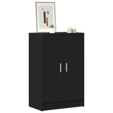 Shoe Cabinet Black 60x35x92 cm Engineered Wood 808928