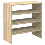 Shoe Racks 2 pcs Stackable Sonoma Oak 60x30x30.5 cm 858862