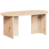 Coffee Table Natural 80 x 39.5 x 35 cm Solid Pine wood 873541