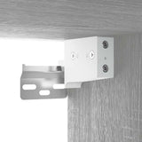 Sink Cabinet with Built-in Basin Grey Sonoma Engineered Wood 3152862