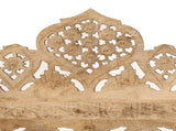 Hand carved 5-Panel Room Divider 200x165 cm Solid Mango Wood 285317