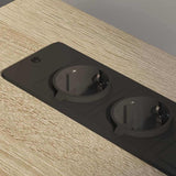 Cabinet with Charging Station Sonoma Oak 76 x 41 x 72 cm 859836
