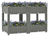 Raised Bed 80x40x71 cm Polypropylene 153298