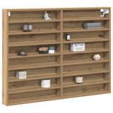 Display Cabinet Artisan Oak 100 x 8.5 x 75 cm Engineered Wood 869187