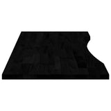 Desk Top Dark Brown 120x60x2.5 cm Solid Wood Oak Rectangular 4009034
