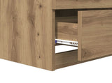 Bedside Cabinet with Drawer 2 pcs Artisan Oak 45 x 39 x 50cm 880508