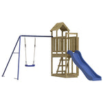 Outdoor Playset Impregnated Wood Pine 3155842