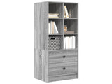Highboard with Drawer Grey Sonoma 45.5 x 34 x 127 cm 869367