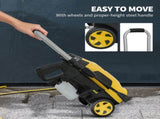 1800W High Pressure Washer, 150 Bar Pressure, 420 L/h Flow, Portable Power Washer Jet Wash Cleaner T3398P314782
