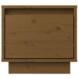 Bedside Cabinets 2 pcs Honey Brown 35x34x32 cm Solid Wood Pine 813402