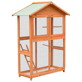 Bird Cage Solid Pine & Fir Wood 125.5x59.5x164 cm 170638