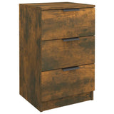 Bedside Cabinet Smoked Oak 40x36x65 cm 817051