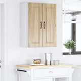 Wall Cabinet PORTO Sonoma Oak 60 x 31 x 80 cm Engineered Wood 885397
