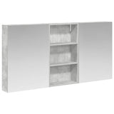 Bathroom Cabinet Set 3 pcs 140 x 14.5 x 70 cm Engineered wood 3403779