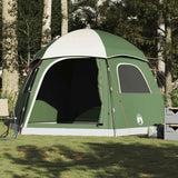 Family Tent Igloo 6-Person Green Waterproof 4009569