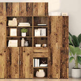 Highboard Old Wood 45 x 42.5 x 185 cm Engineered Wood 3402638