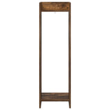 Plant Stand 2 pcs Smoked Oak 30 x 30 x 100 cm Engineered Wood 899571