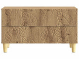 Bedside Table Artisan Oak 62 x 34.5 x 48 cm Engineered Wood 895014
