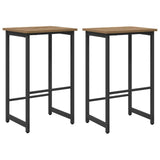 Bar Stool 2 pcs Artisan Oak 40 x 32 x 64 cm Engineered Wood 8006192