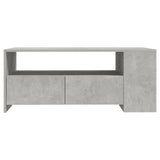 Coffee Table Concrete Grey 102x55x42 cm Engineered Wood 810921