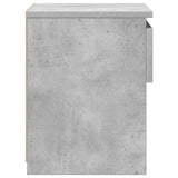 Bedside Cabinets 2 pcs Concrete Grey 40x30x39 cm Engineered Wood 803452