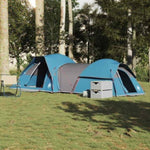 ZNTS Camping Tent 5-Person Blue Waterproof 4009588