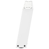 Coffee Table Legs U-Shaped 2 pcs White 70x cm Steel 4012753