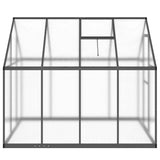 Greenhouse with Base Frame Anthracite 224x169x195 cm Aluminium 4005836
