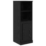 Highboard with Drawer 3 pcs Black Oak Engineered Wood 3402676