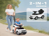 Land Rover Discovery Licensed Baby Push Car, 2-in-1 Ride on Car with Push Handle and Safety T3398P422442