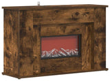 Fireplace with LED Strip Smoked Oak 63 x 20 x 54.5 cm 8021099