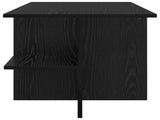 Coffee Table Black Oak 87 x 50 x 45 cm Engineered Wood 8001056