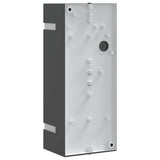 Outdoor Wall Lights 2pcs Black Stainless Steel 4006337